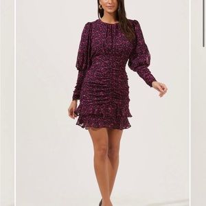 ASTR The Label Rushed Dress- NWT